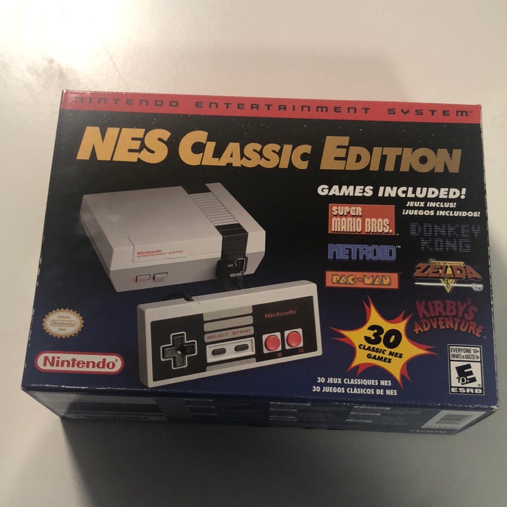 Nintendo NES Classic Edition - Black and Gray